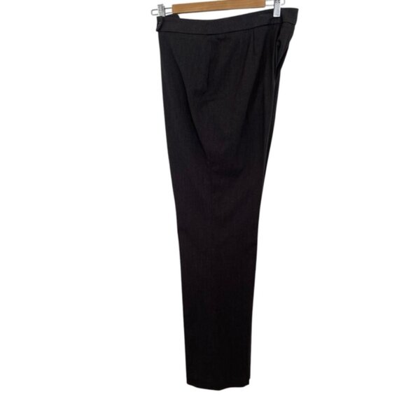 Bianca Nygard trousers pants grey wool blend contemporary high rise wide legs 12 - Picture 6 of 10